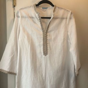J. McLaughlin white tunic